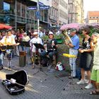 Musiker beim Bardenfest in Nürnberg