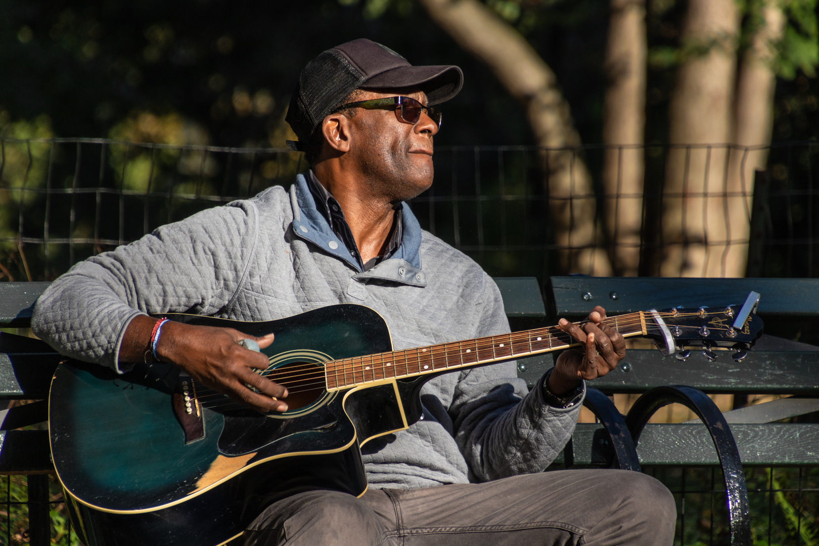 Musiker im Centralpark