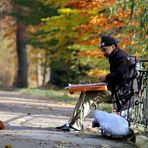 Musiker im englischen Garten