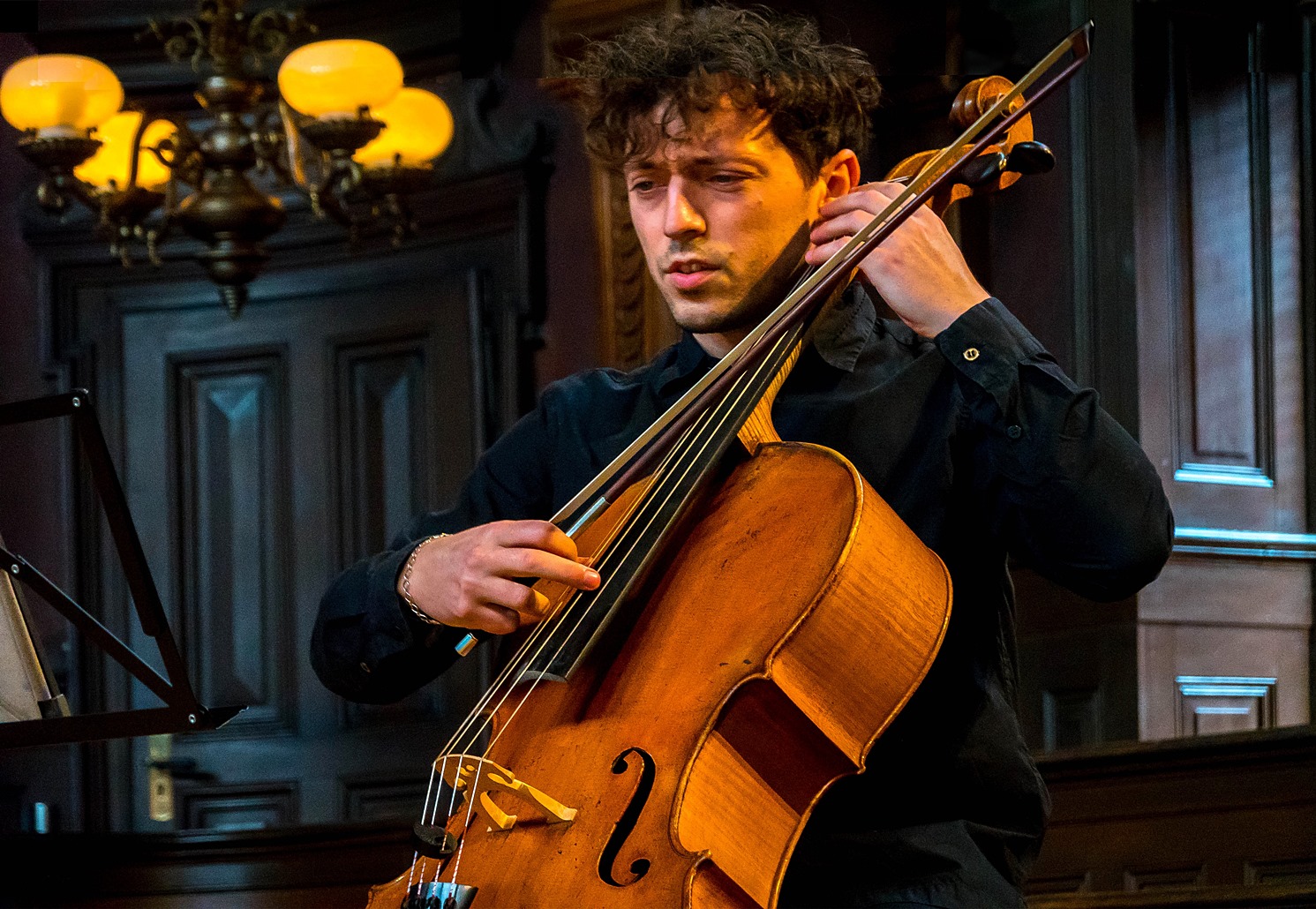 Musiker in der alten Aula