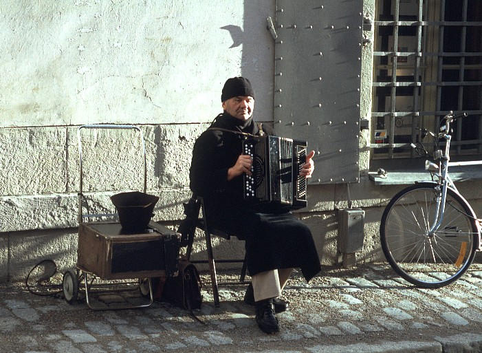 Musiker in der Altstadt