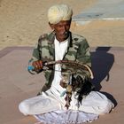 Musiker in der Thar-Wüste/ Indien