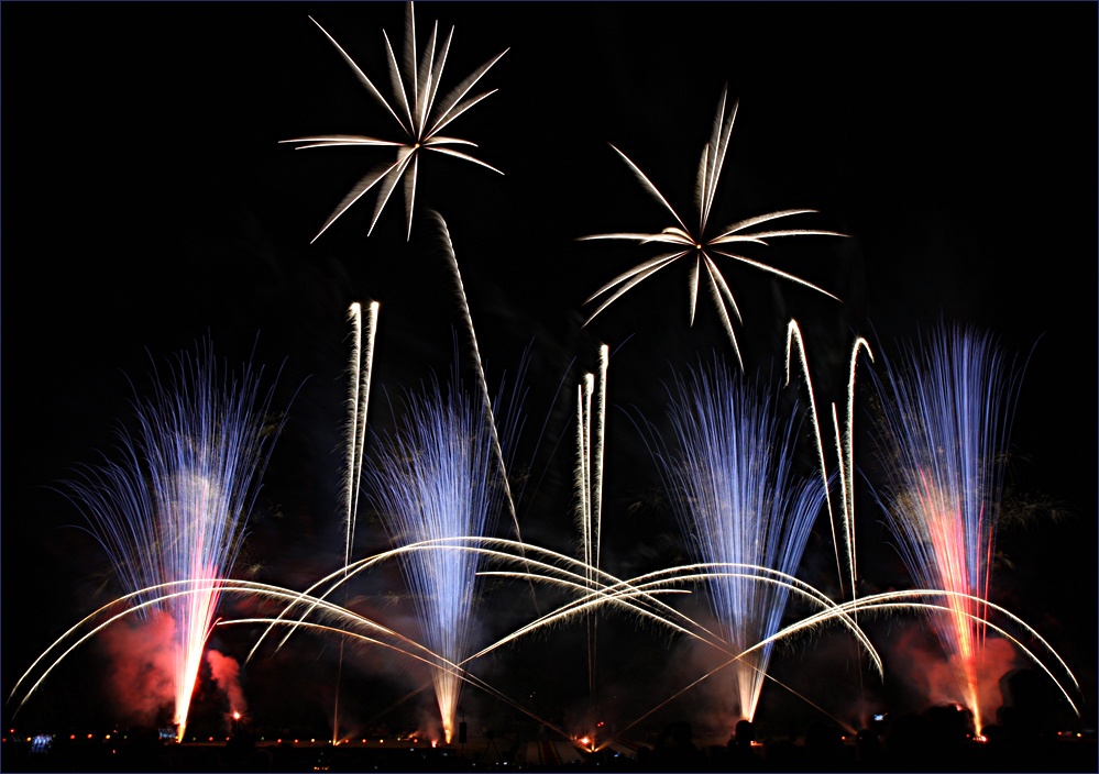 Musikfeuerwerk im 'Blühenden Barock Ludwigsburg' 2014 - II