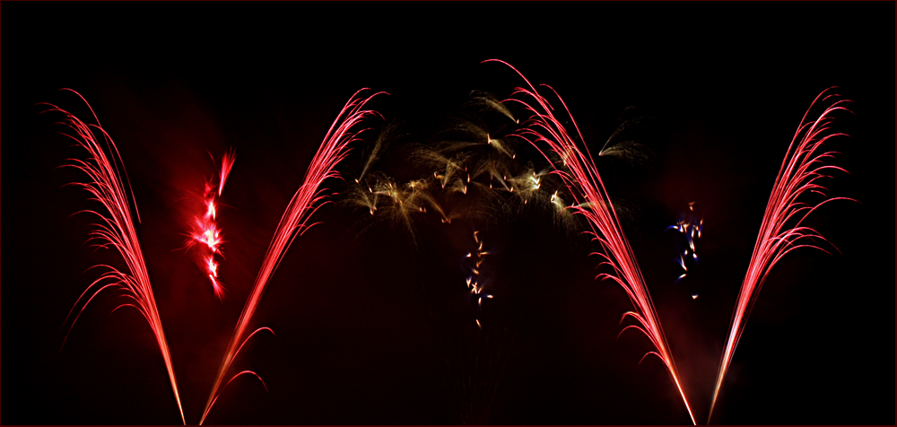 Musikfeuerwerk im 'Blühenden Barock Ludwigsburg' 2014 - X