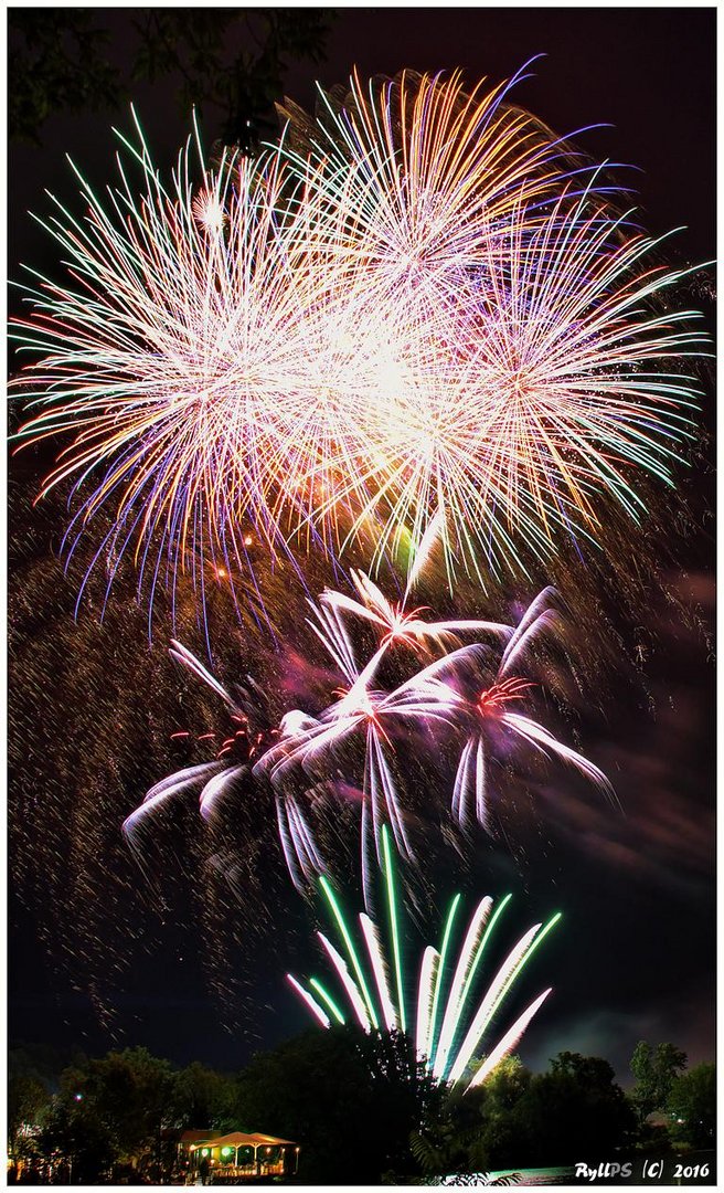 Musikfeuerwerk "Ulmer Volksfest"