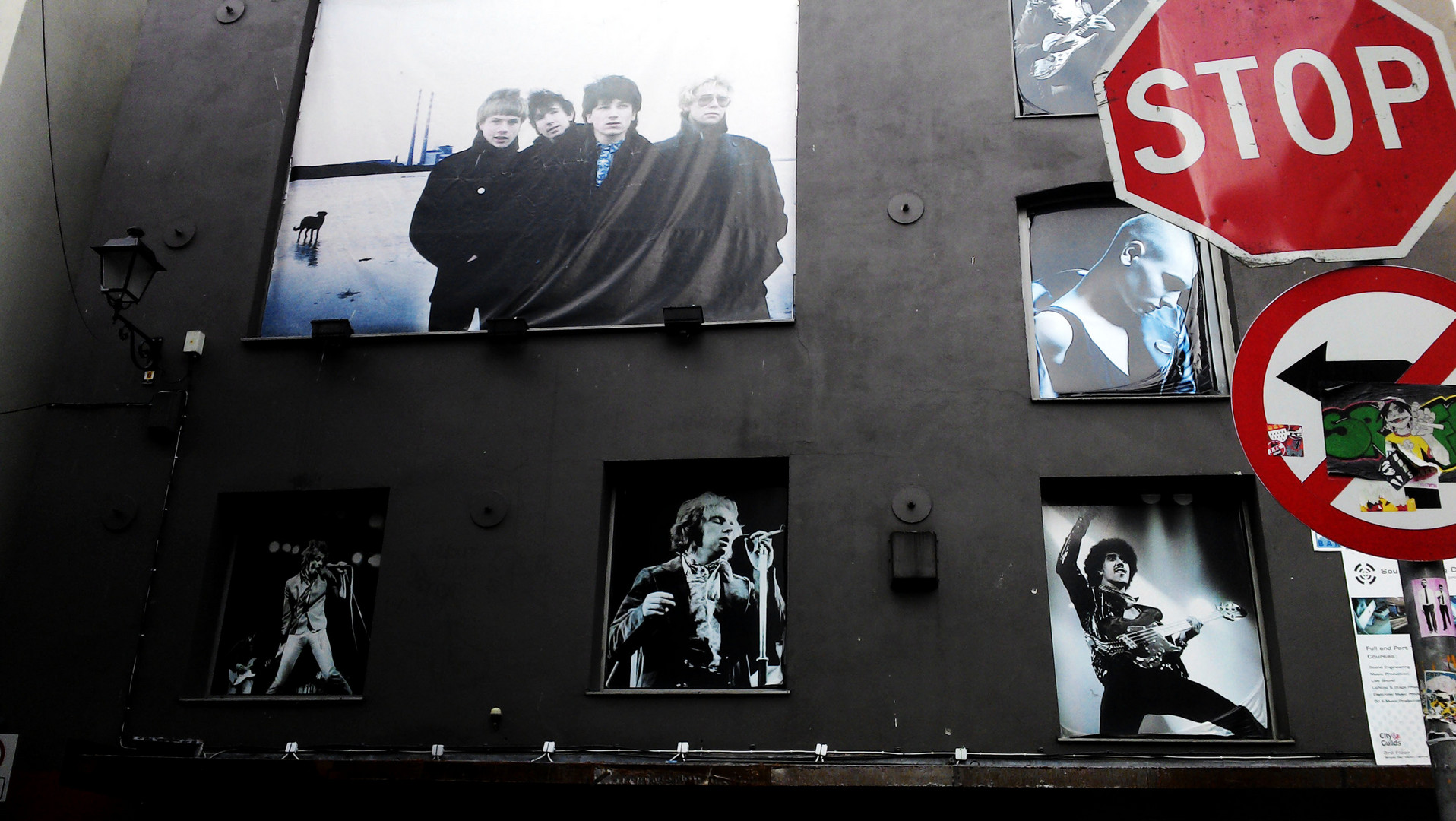 Musiklegenden - on the wall - Dublin