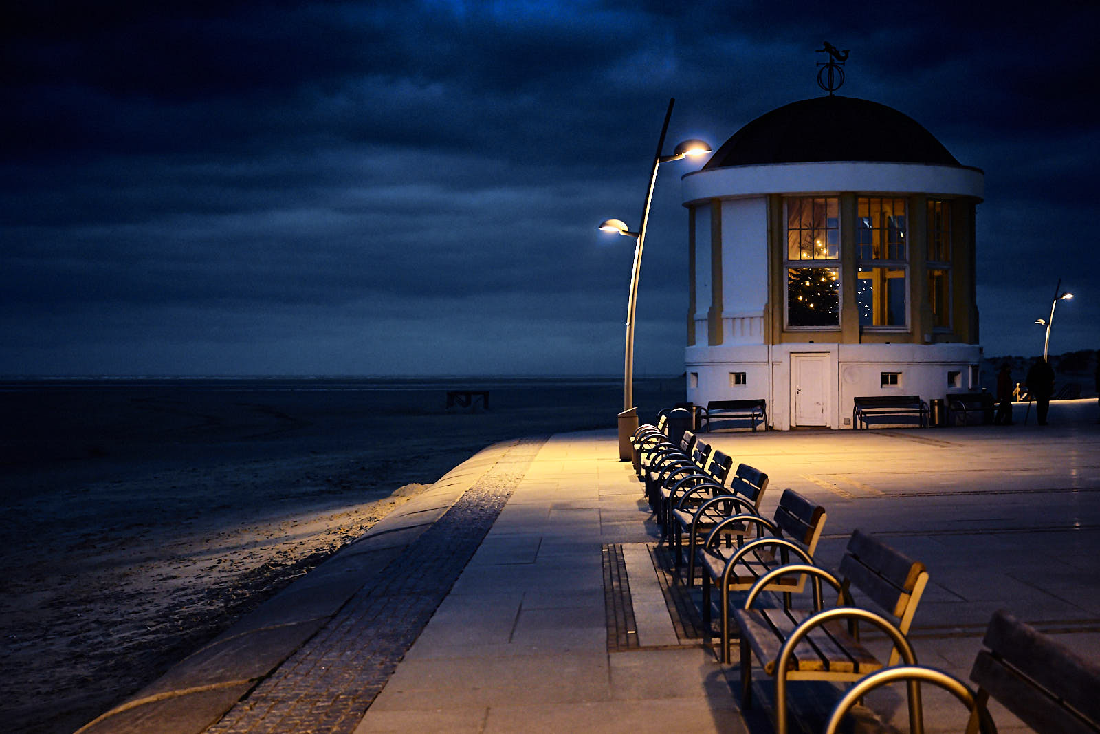 Musikpavillon Borkum zur Weihnachtszeit