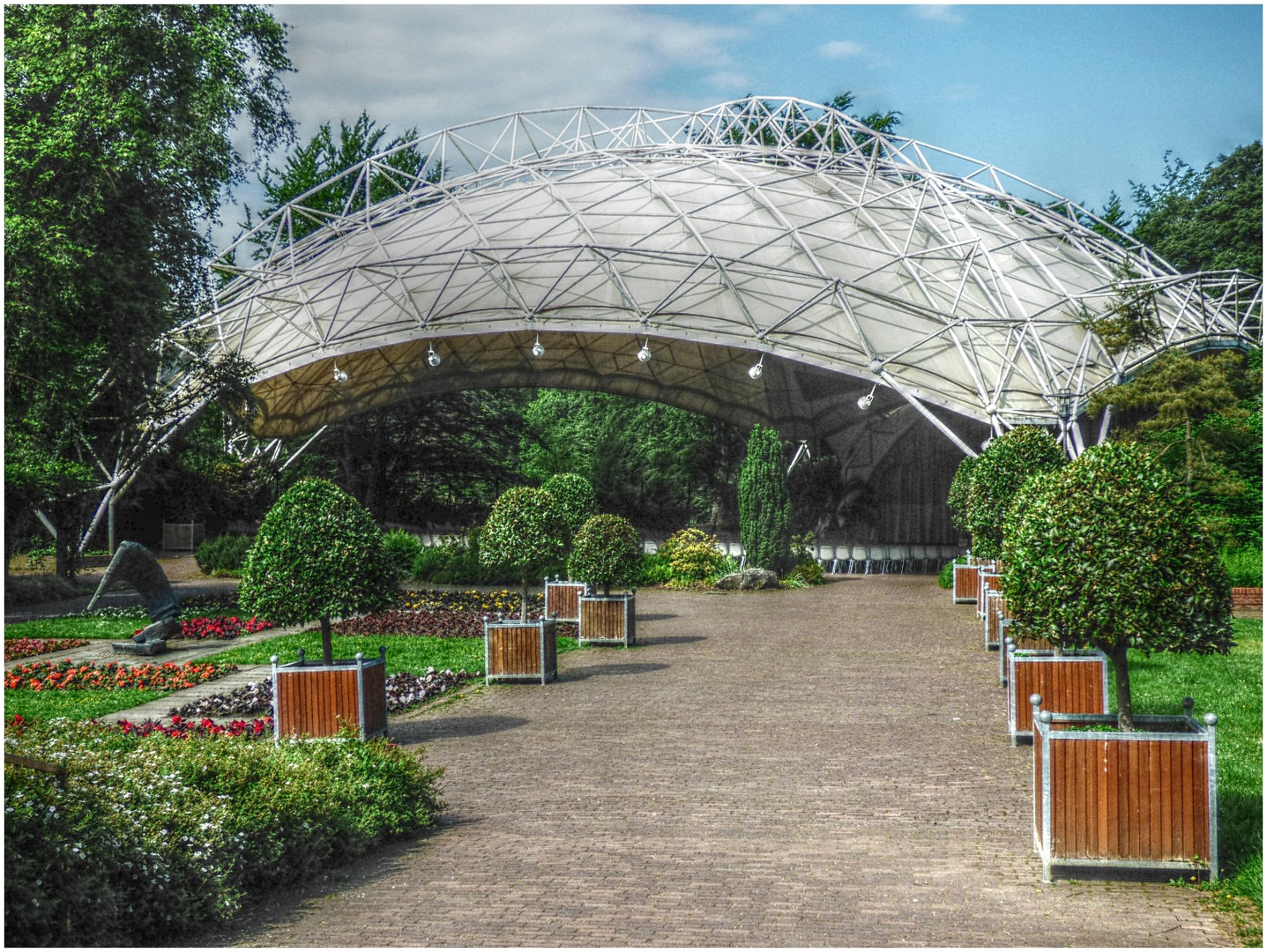 Musikpavillon in der GRUGA