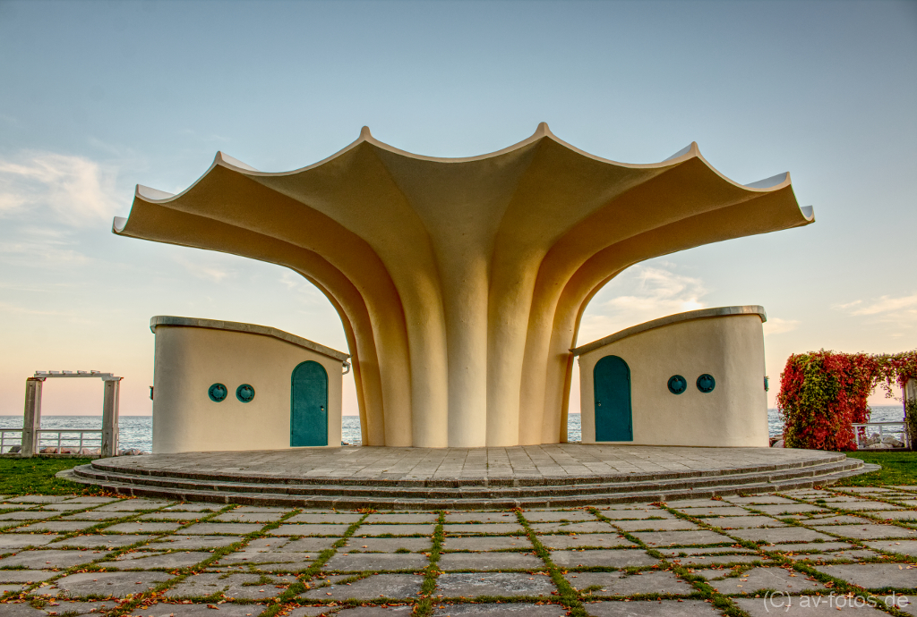 Musikpavillon Kurmuschel in Sassnitz