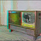 Musiktruhe mit 3D TV (3D)