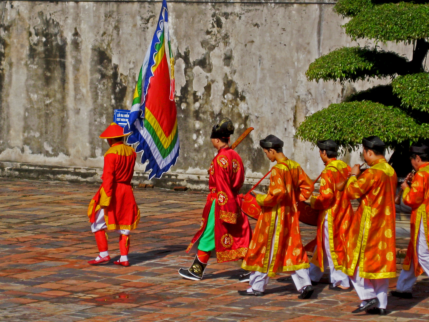 Musikzug in Hue