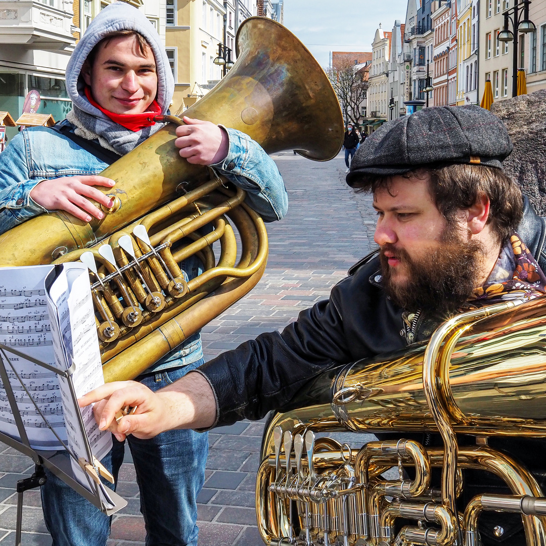 Musizieren in der City