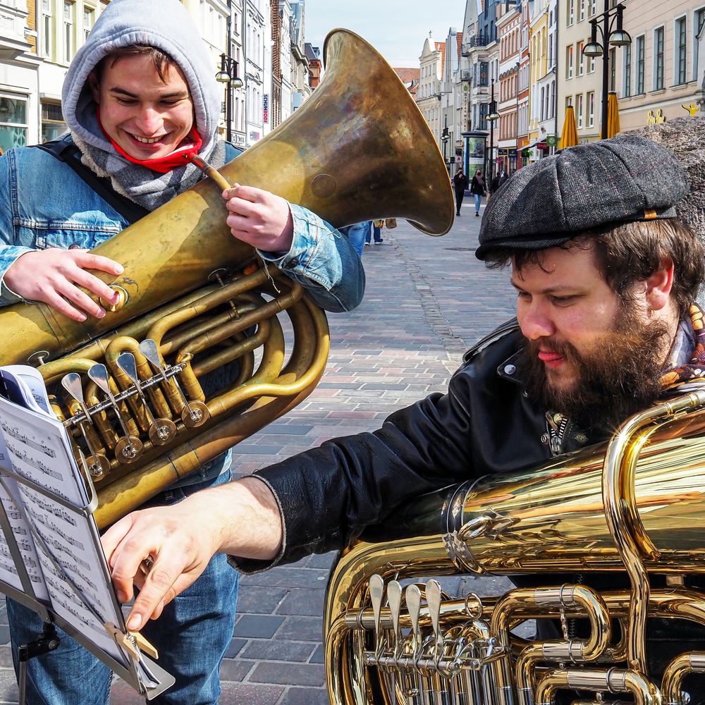 Musizieren in der City