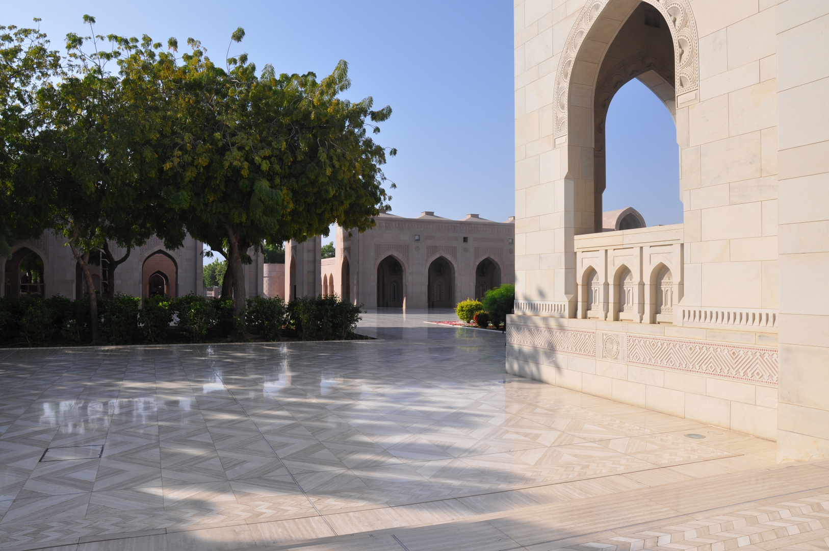Muskat Die Große Sultan-Qabus-Moschee 