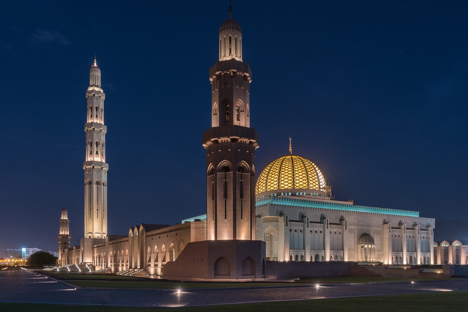 Muskat - Sultan Qaboos Moschee