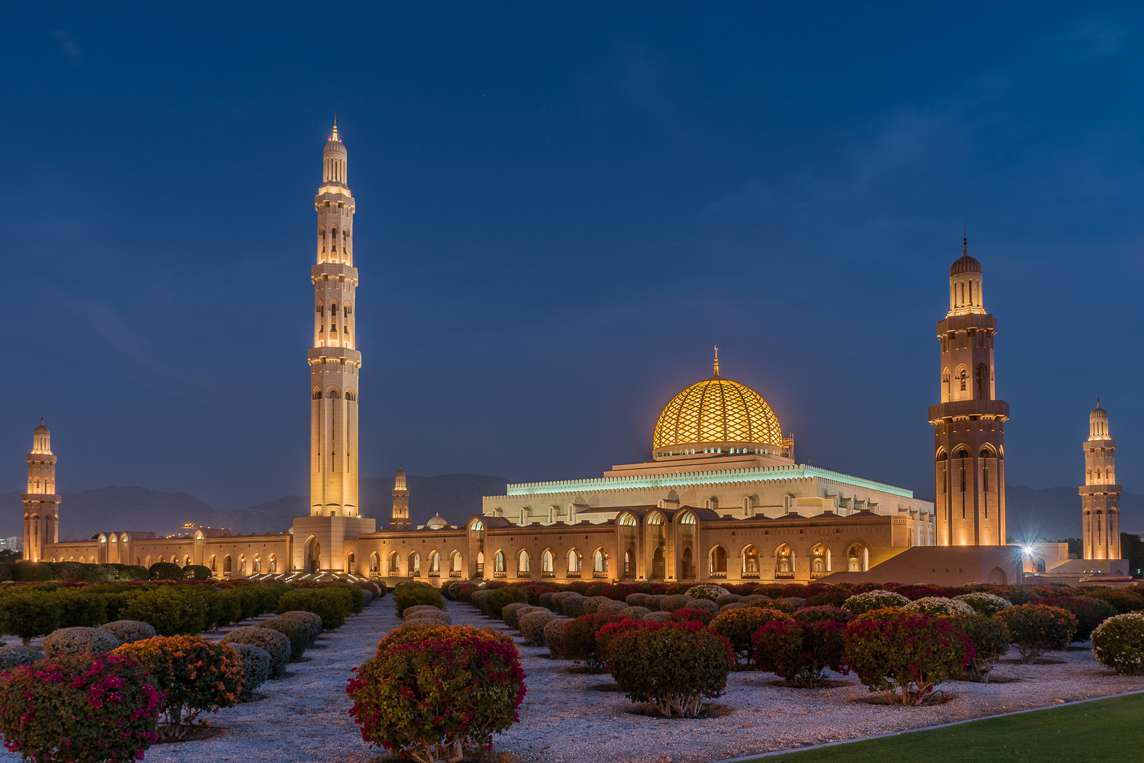 Muskat - Sultan Qaboos Moschee