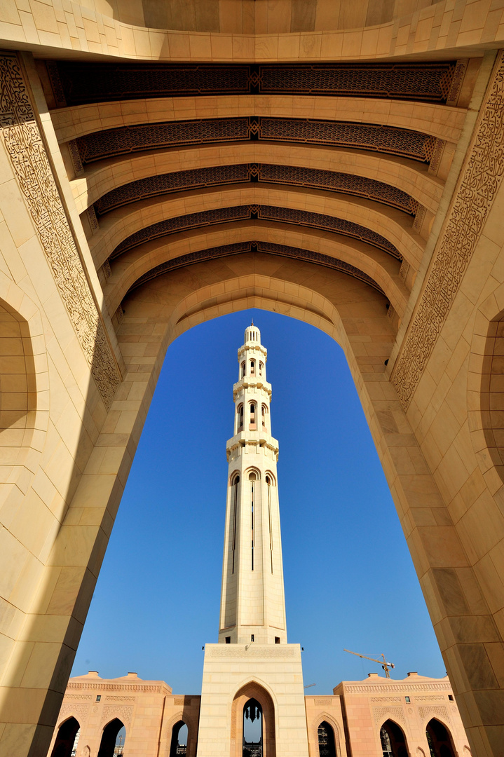 Muskat - Sultan-Qabus-Moschee -2014-