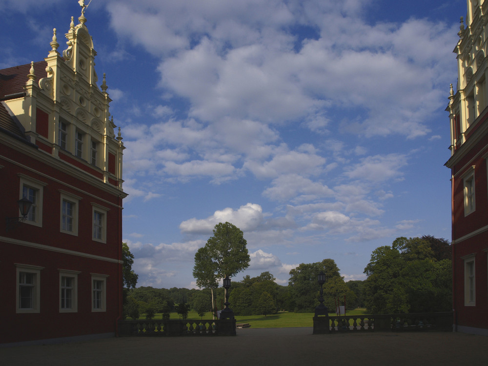 Muskau Schloss Ehrenhof 2009