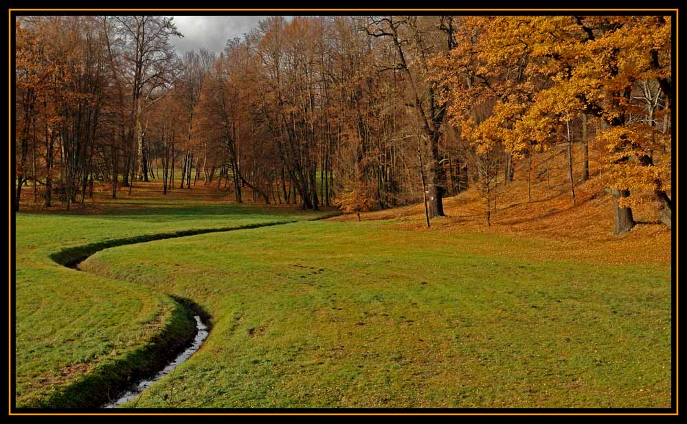 Muskauer Park, polnische Seite, im Herbst #2