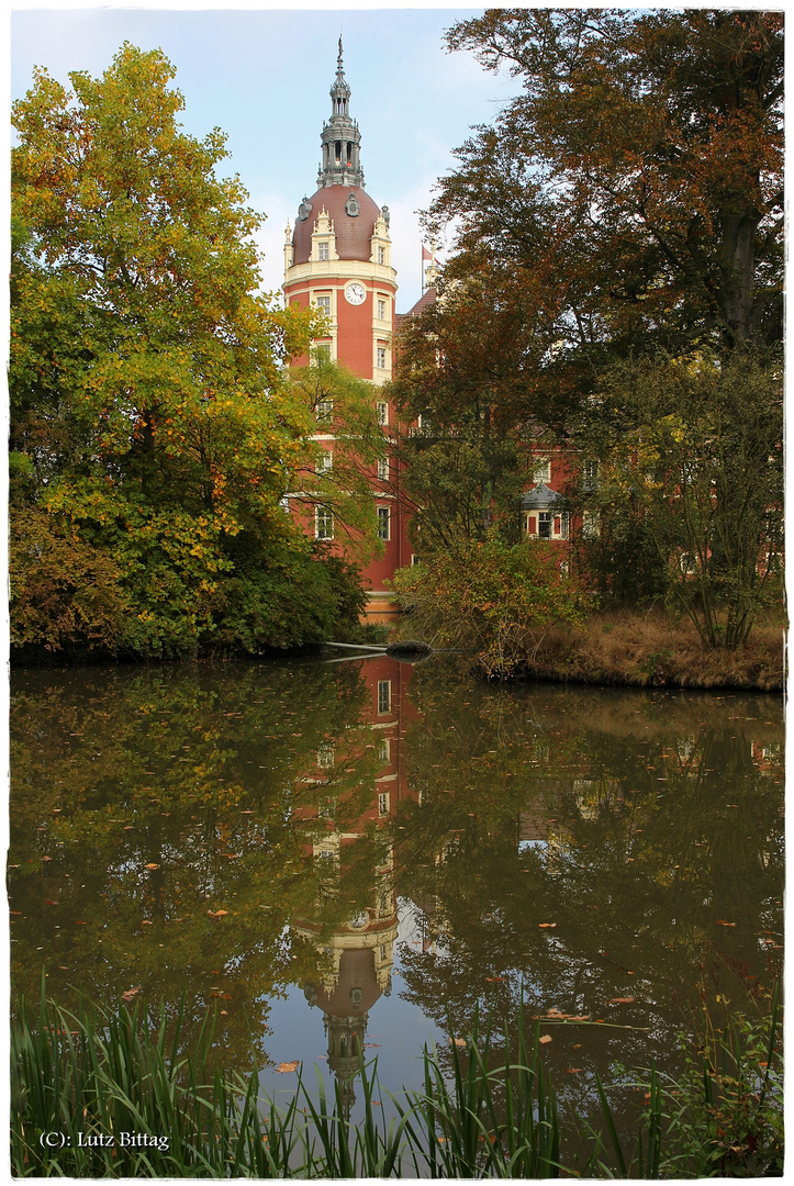 Muskauer Schloss-Spiegelung