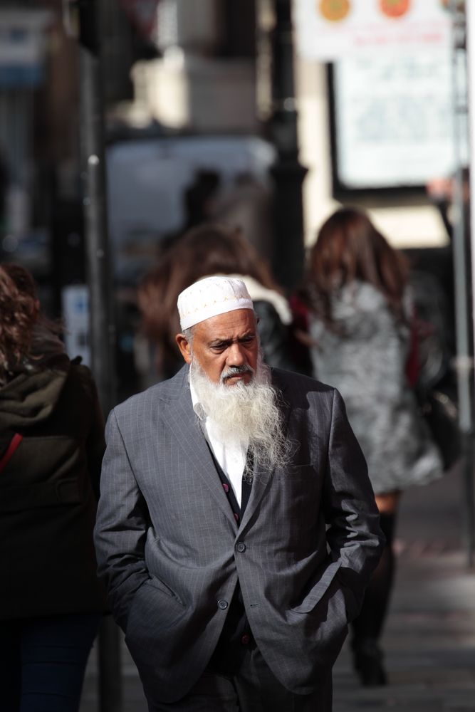 Muslim Men at Brick lane