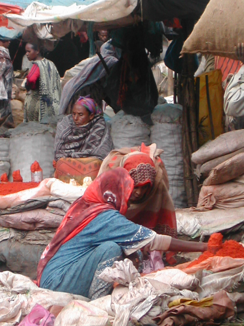 muslim part of Harar market