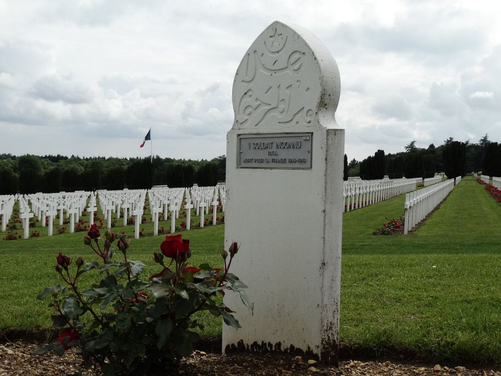 Muslimisches Soldatengrab auf dem Friedhof Douaumont