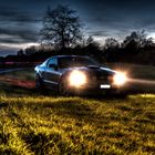 Mustang HDR beim Sonnenuntergang