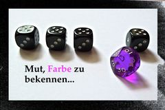 Mut, Farbe zu bekennnen (Der 2. Versuch)