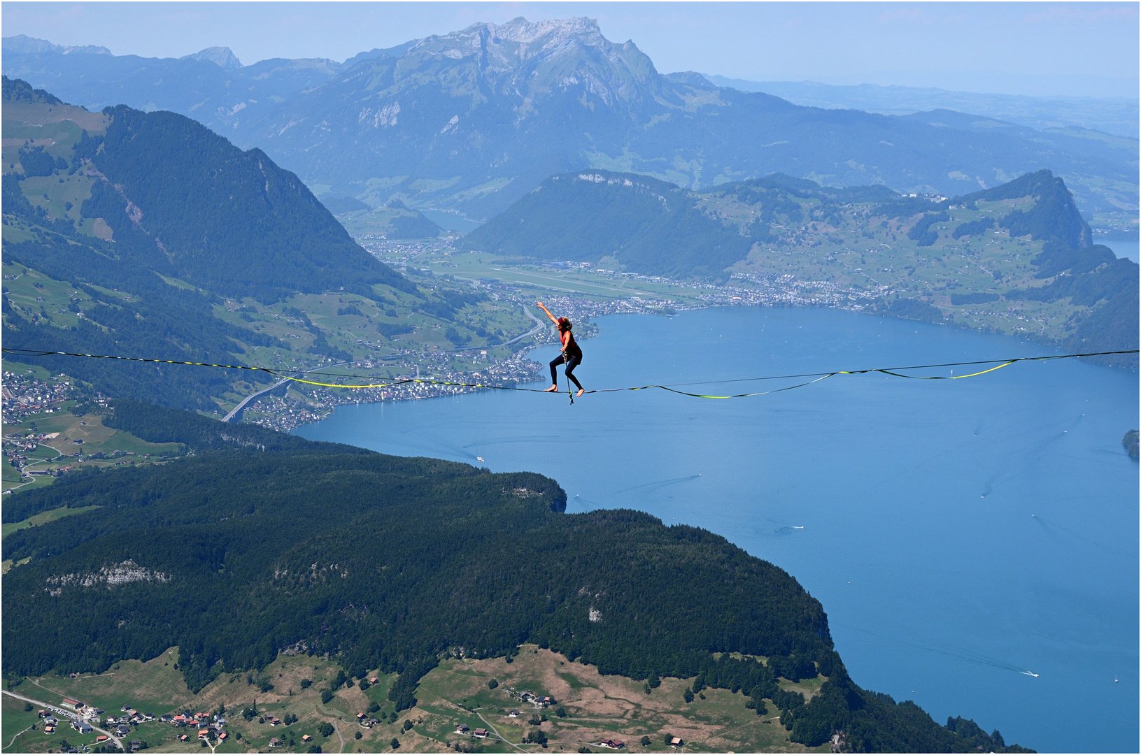 Mut und Körperbeherrschung am Fronalpstock