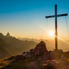 Muttekopf bei Sonnenuntergang