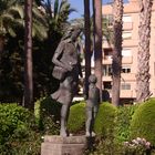 Mutter mit Sohn in Aguilas, Spanien