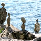 Mutter Stein mit ihren vier Steinchen...