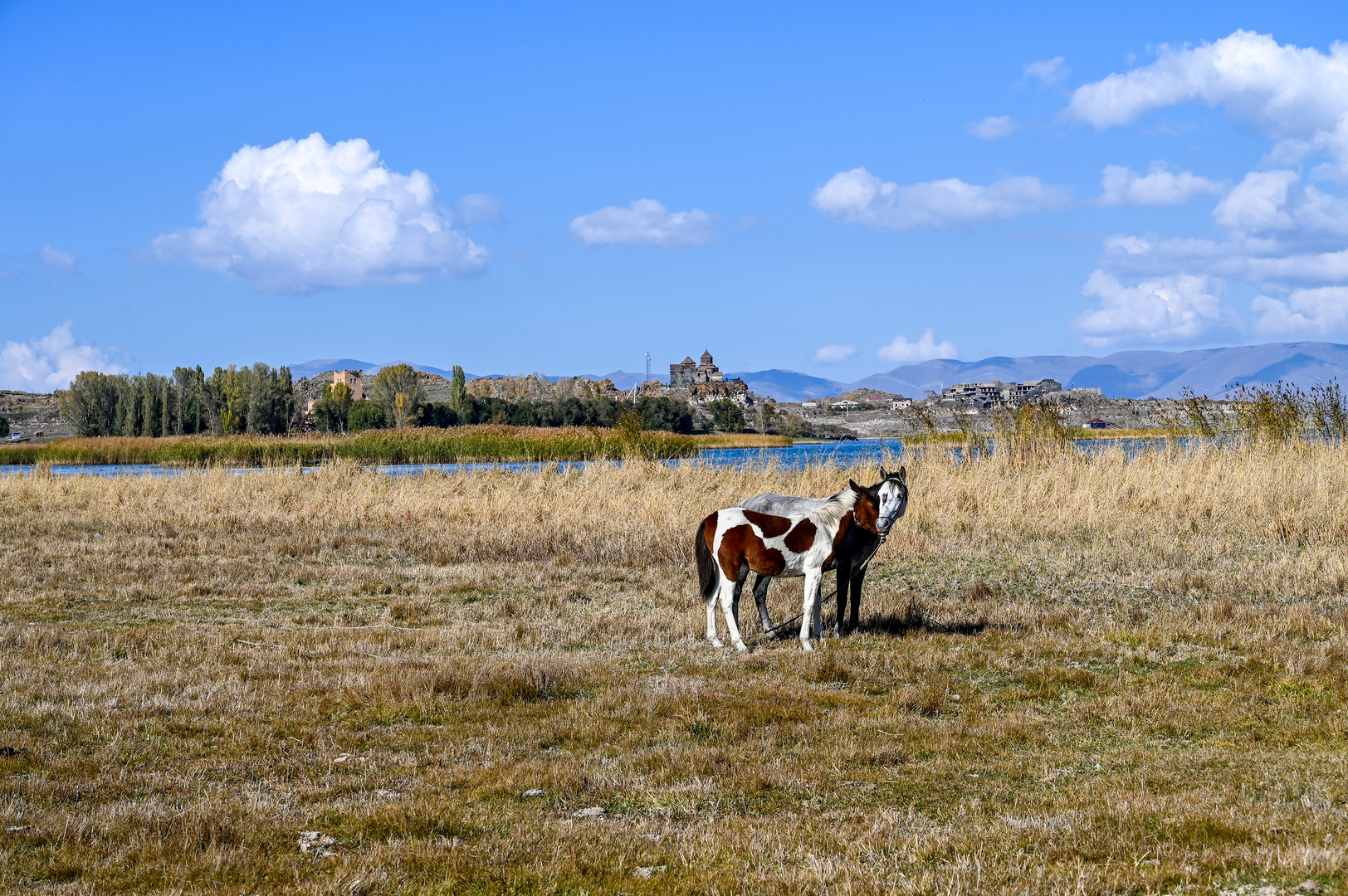 Mutter und Kind am Sevan-See 05