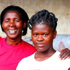 Mutter und Tochter at Mzuzu Market