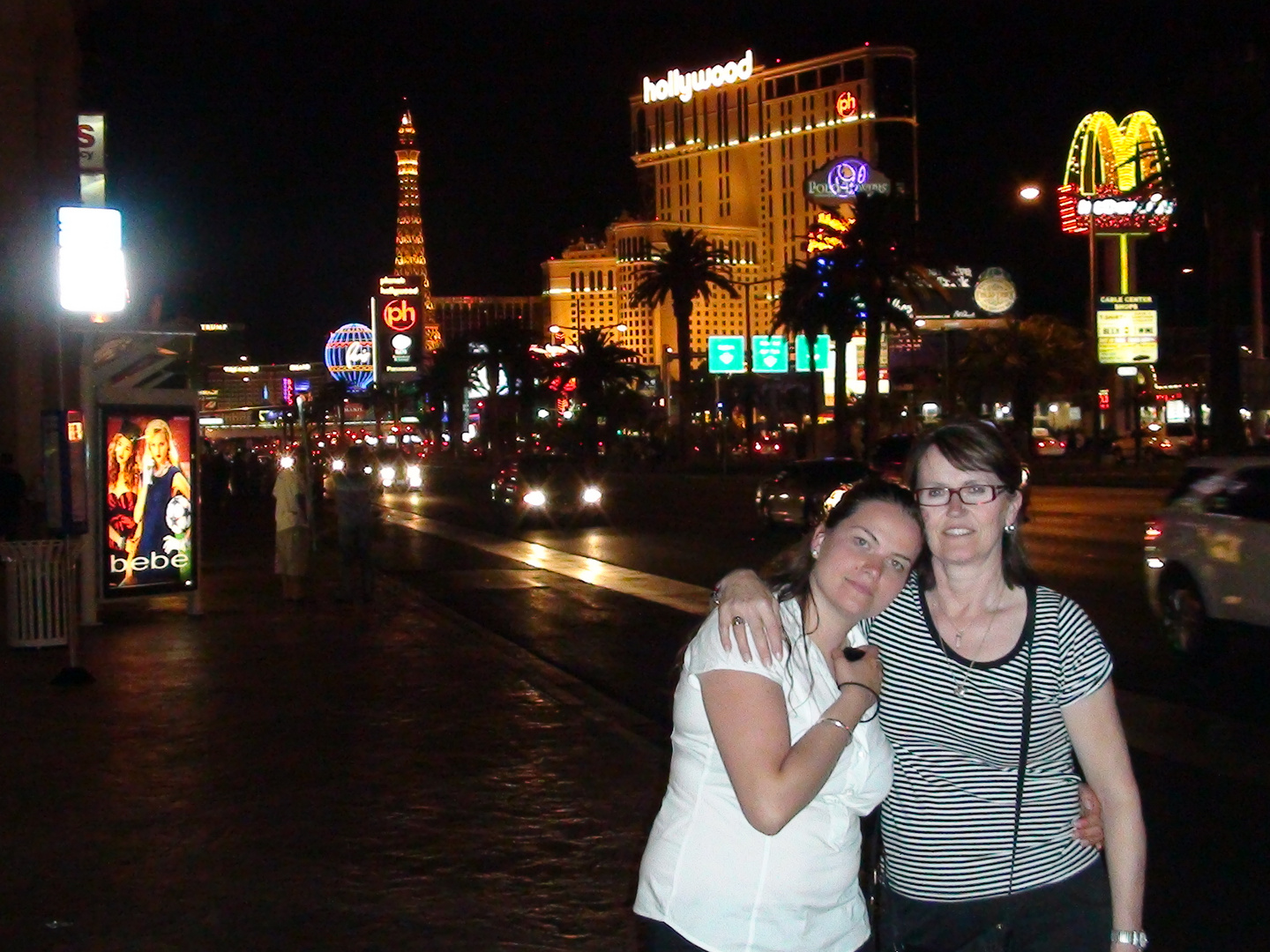 Mutter und Tochter in Las Vegas