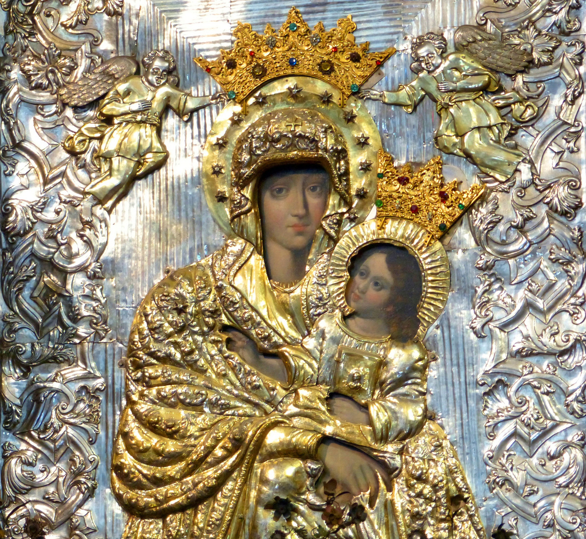 Muttergottes in der Wallfahrtskirche von Swieta Lipka (Heiligelinde