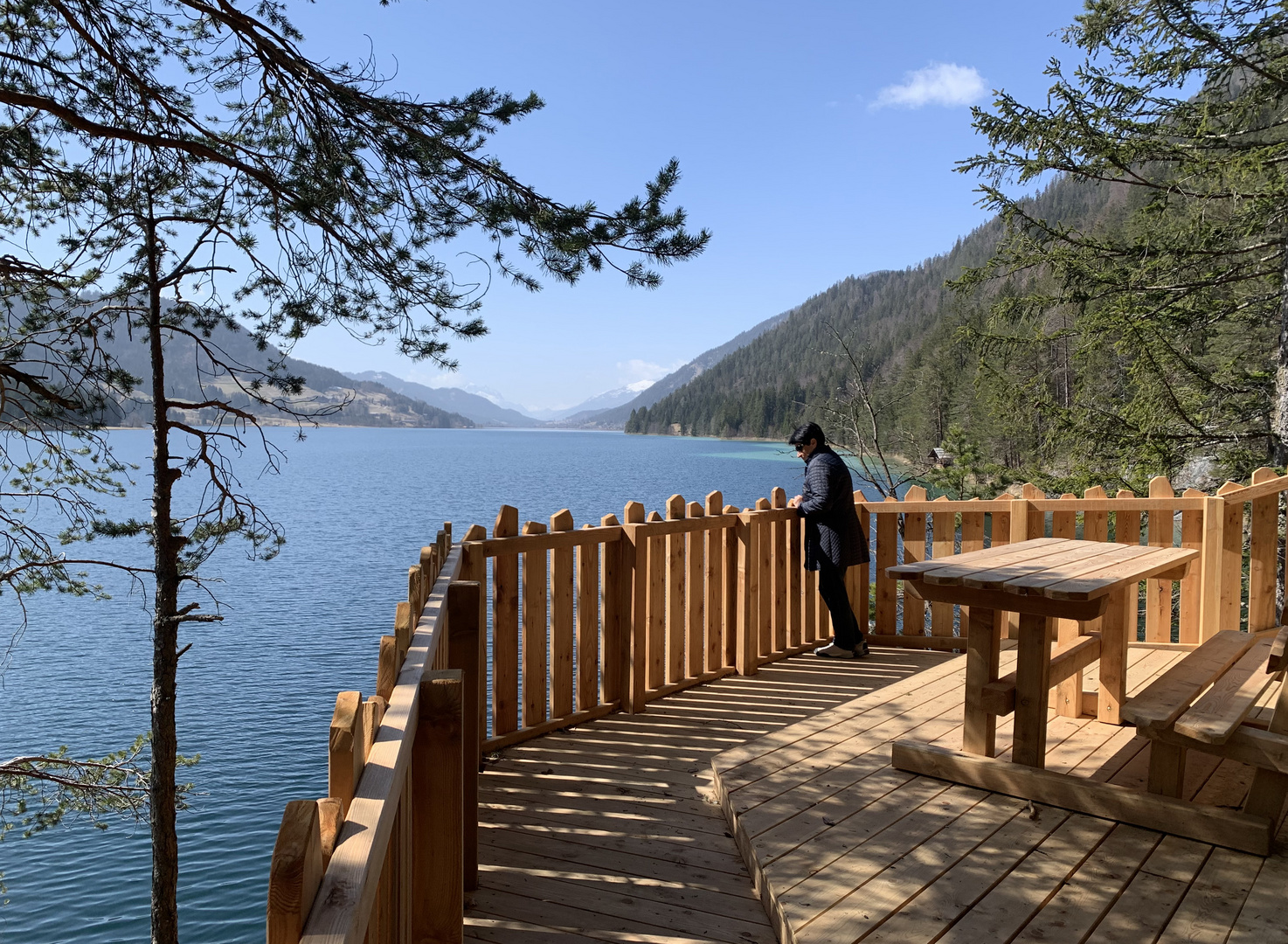 Mutterseelenalleine am Weissensee