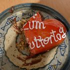 Muttertag-Herz angeknabbert