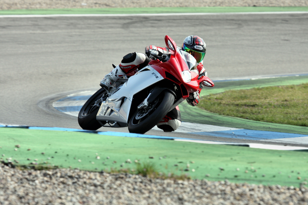 MV Agusta on Tour F4 1000 Hockenheim Sachskurve