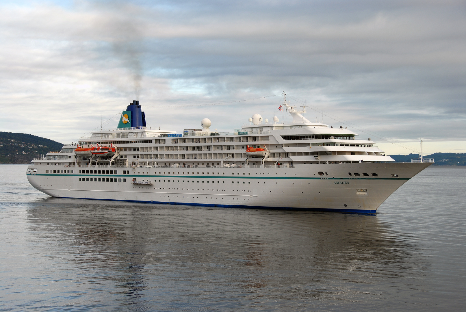 MV Amadea visiting Bergen