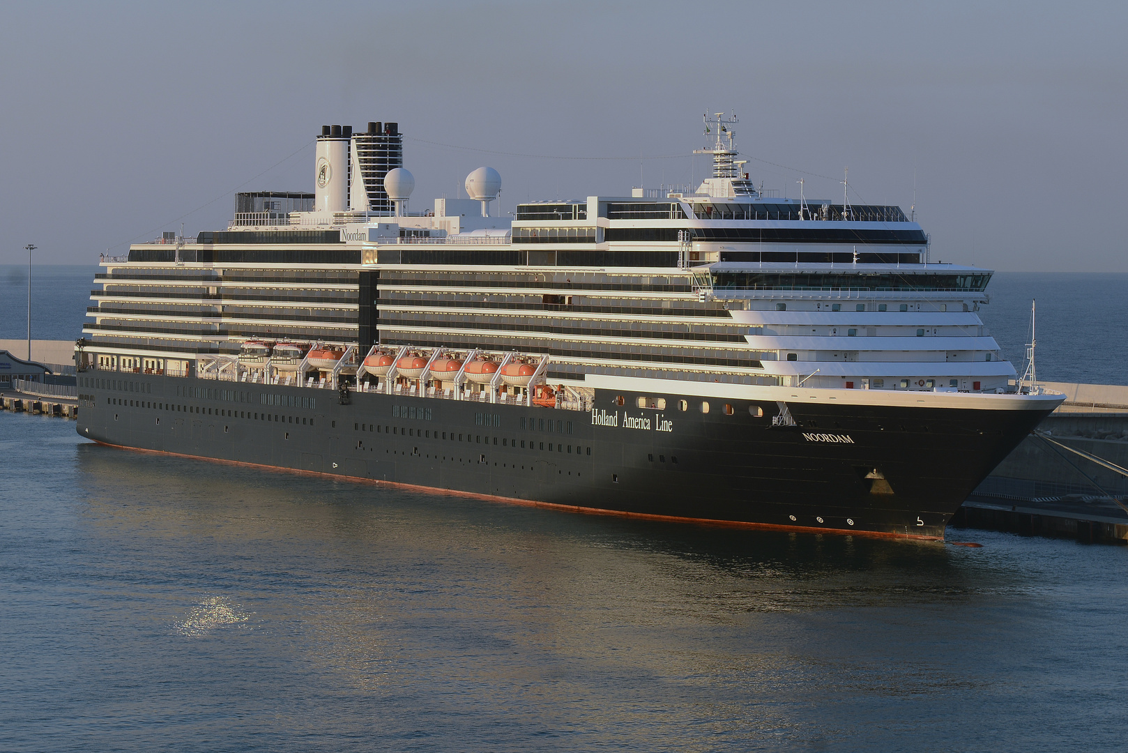 mv Noordam visiting Civitavecchia on June 20th 2014