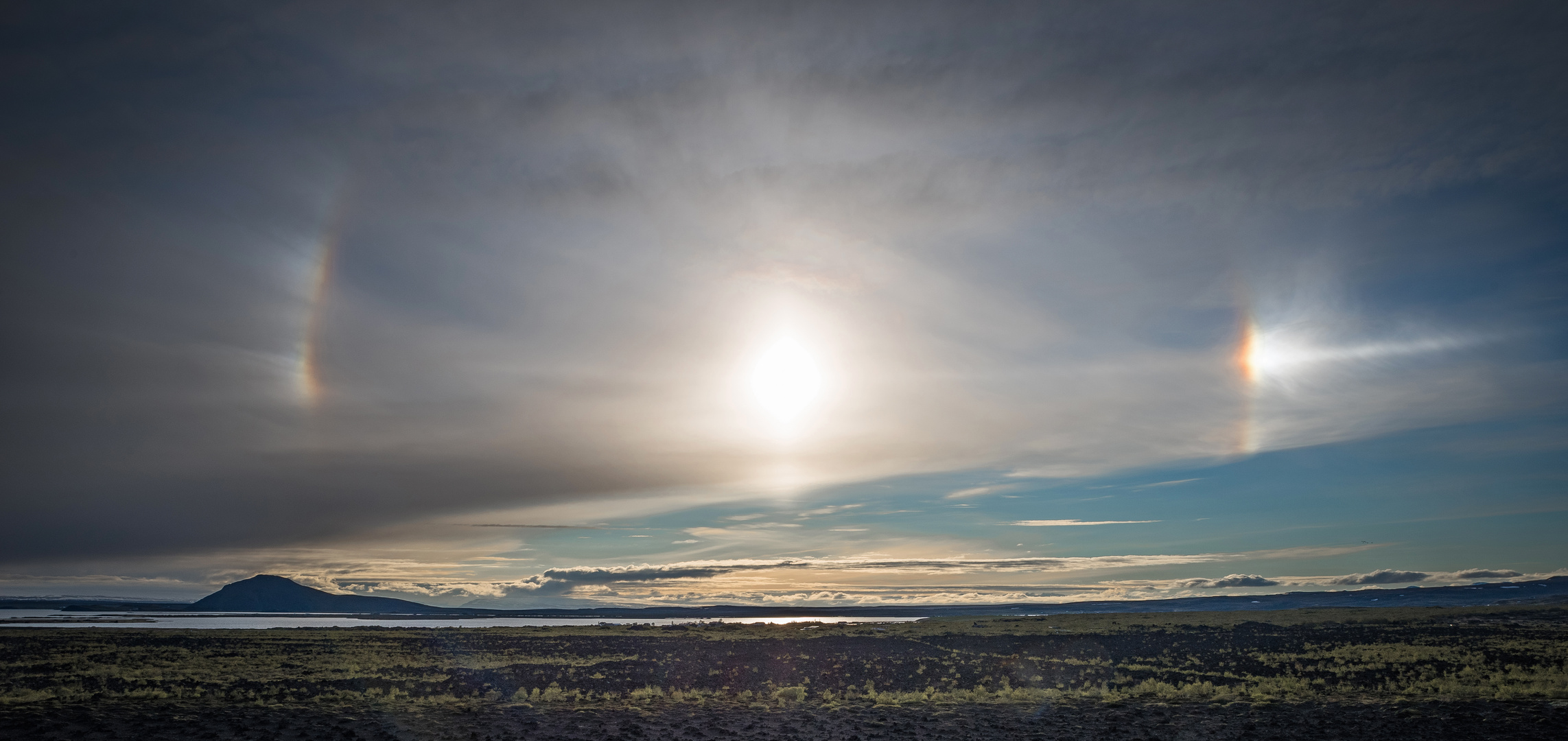 Mývatn sagt "Halo" 