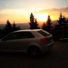 My A3 goes high over the mountains