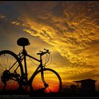 my Bike and the Dusk...