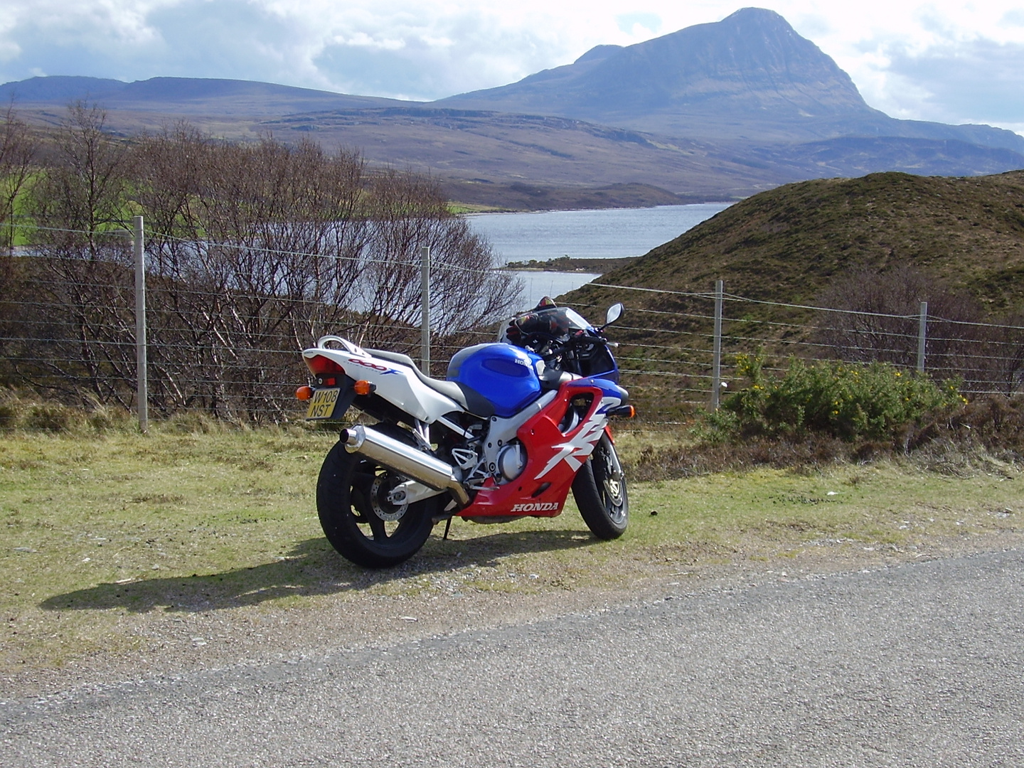 My Bike in the Highlands