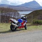 My Bike in the Highlands