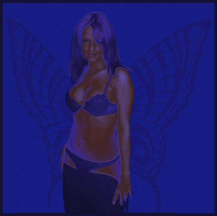My blue butterfly