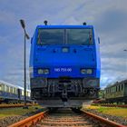 My blue train. / HDR