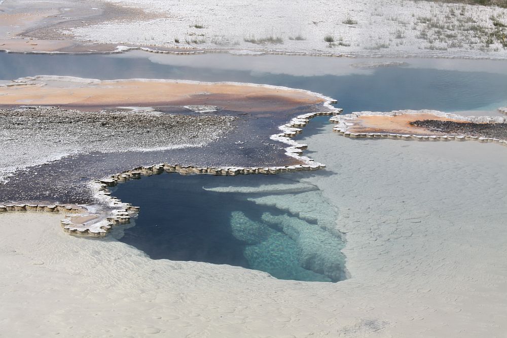 "My Colors of Yellowstone" 3 / Doublet Pool...